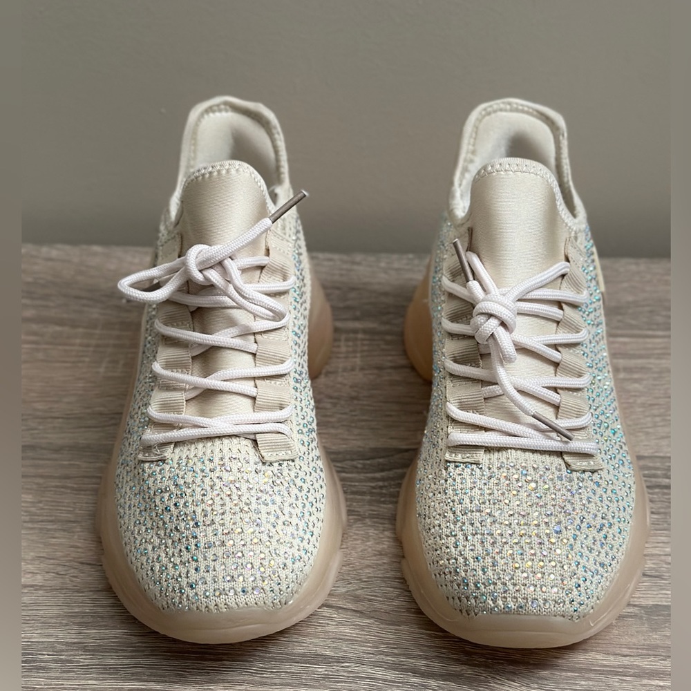 Berness - Women’s Rhinestones/Embellished Sneakers/Shoes
